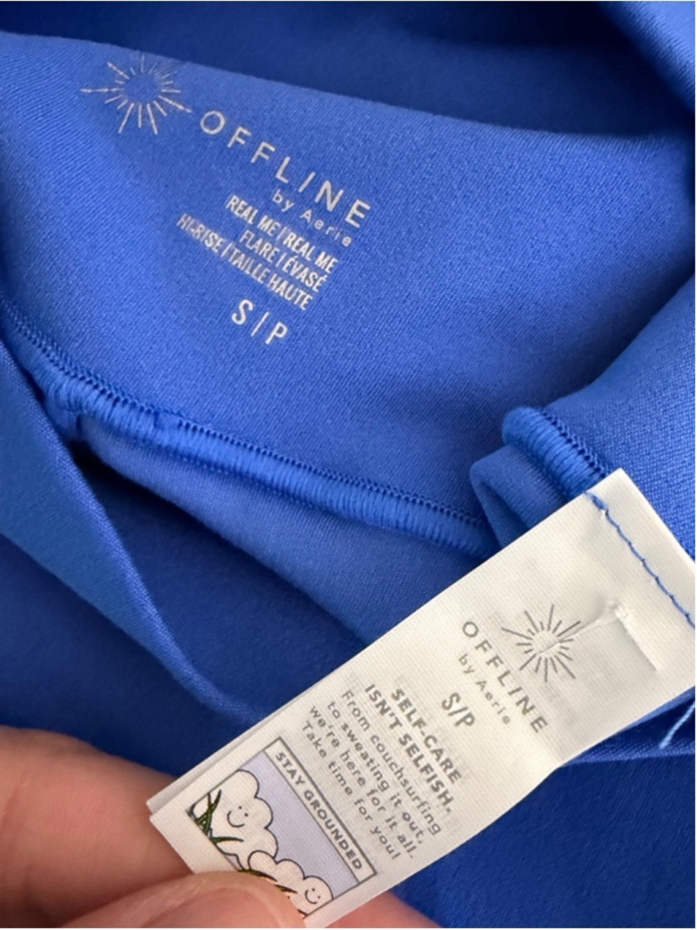OFFLINE by Aerie Real Me High Waisted Crossover Flare Legging Size S - Picture 6 of 8